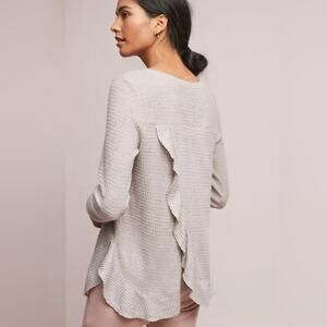 ANTHROPOLOGIE Wendy Knit Top Sz XS